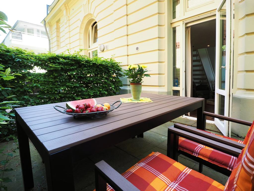 Residenz Bleichroeder - Teja Mit Strandkorb Херингсдорф Екстериор снимка